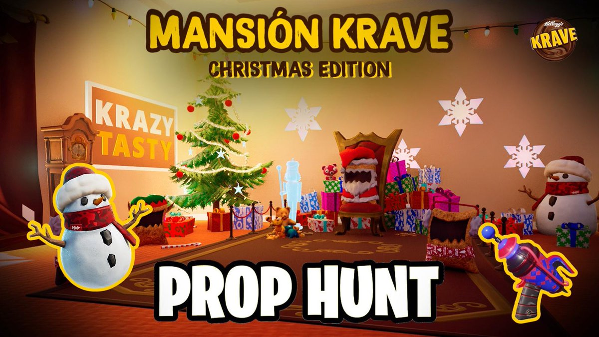 #Publi
🎄✨ ¡La Navidad llegó a la Isla Krave! 🎅🎁
🎮 Entra y descubre la magia de esta actualización. 🎄❄️

🔗 Código del mapa: 9538-0637-6659

#Fortnite #Navidad #Krave 

🎁 PD: ¡HAY UN SORTEAZO CON PREMIOS INCREÍBLES!👉 Más detalles en mi último video.