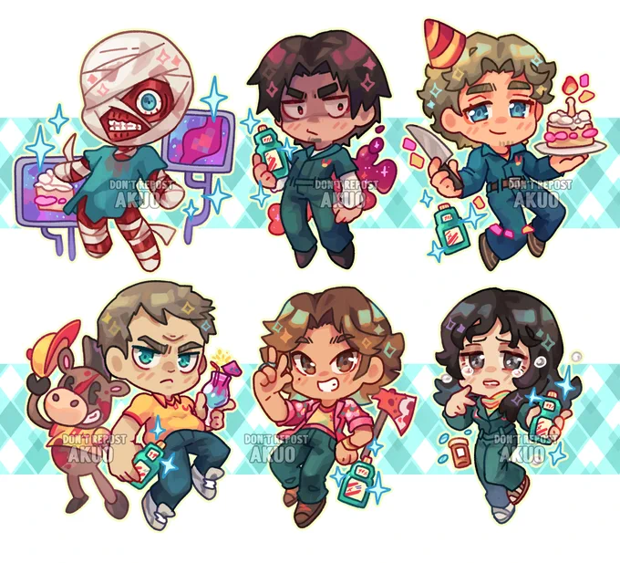 Mouthwashing chibi set #Mouthwashing 