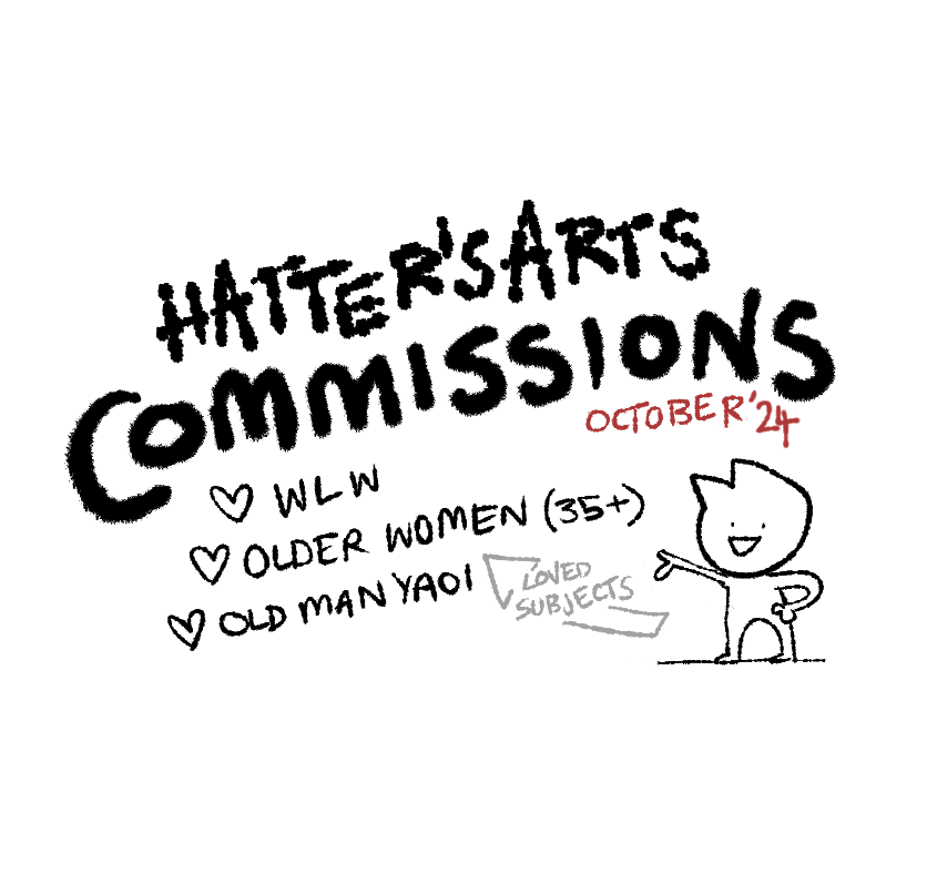 hattersarts's tweet photo. 🎊🎉Commissions are open!🎉🎊

all details in this post: https://t.co/605Tn59twI https://t.co/AEeHgeZi5T