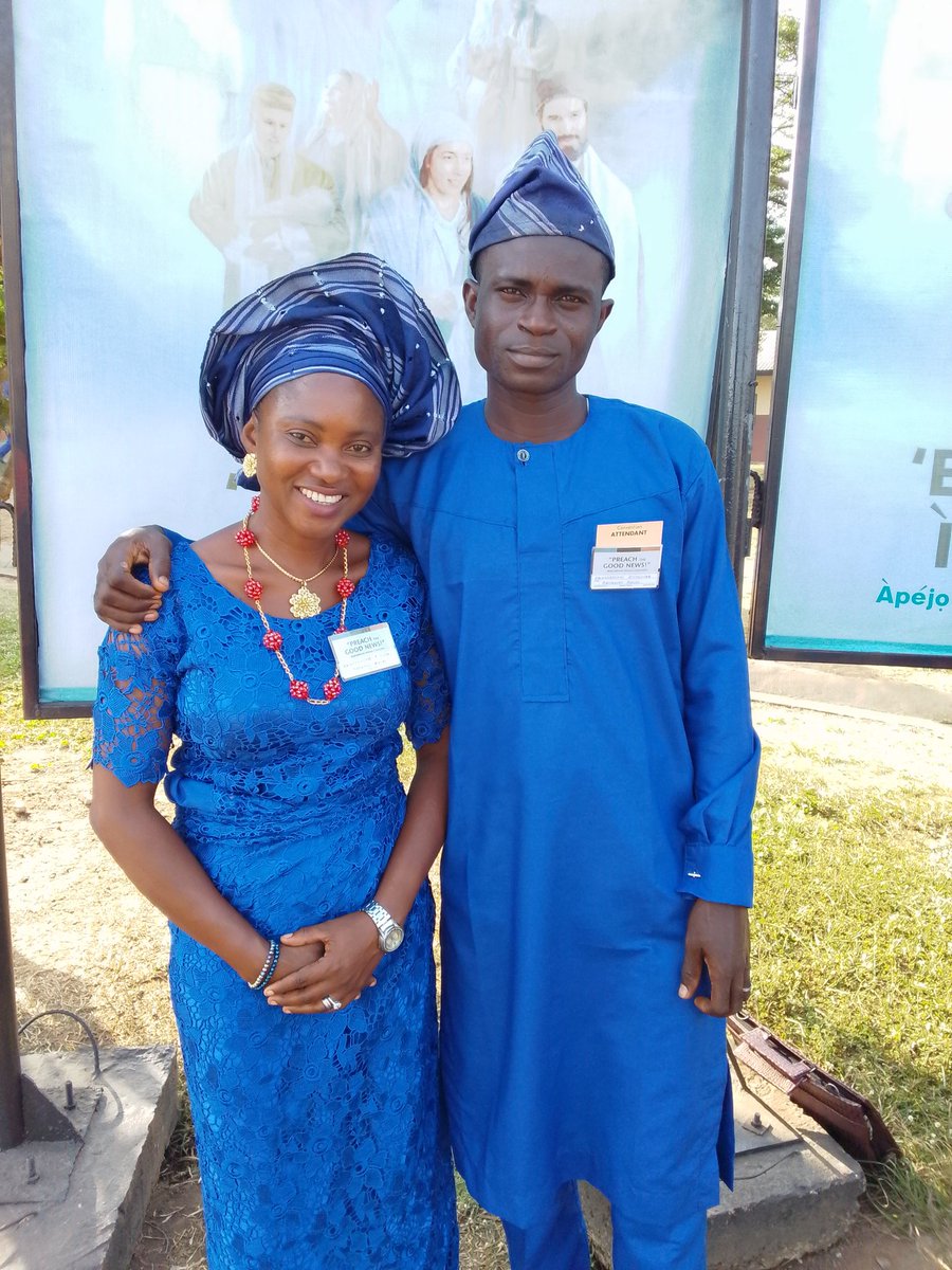 AkingbasoteAyo1's tweet photo. Day 1 " PREACH THE GOOD NEWS " Regional Convention loaded with my happy family. https://t.co/kXenL1sZWW
