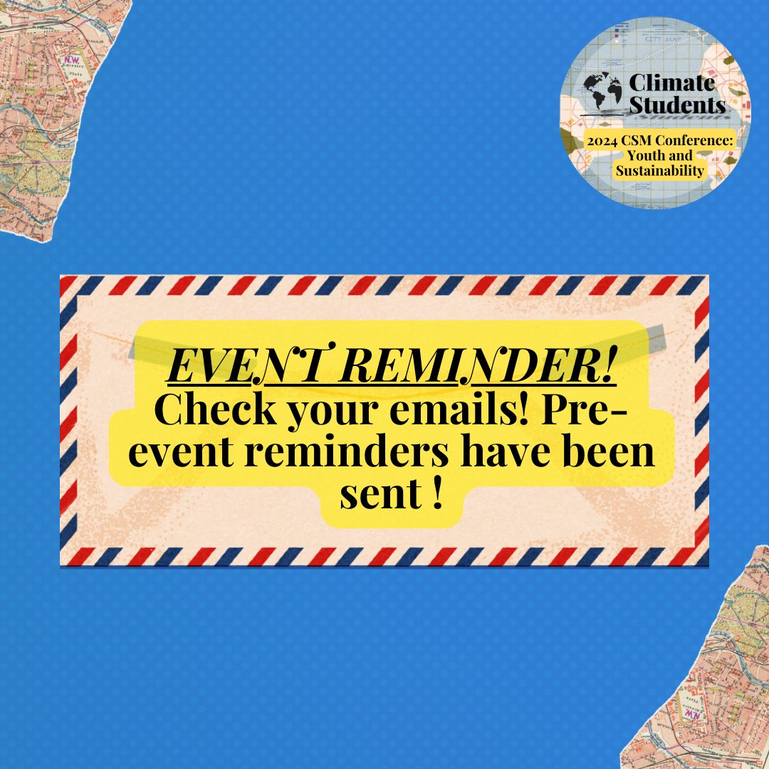 1 more day to our annual conference! Please check your email inboxes if you have registered - more details of the event can be found there!

If you have not registered, fear not! There is still time to register! Register now: forms.gle/DoMxYgQXpEqQXk…. 

See you there! 😀