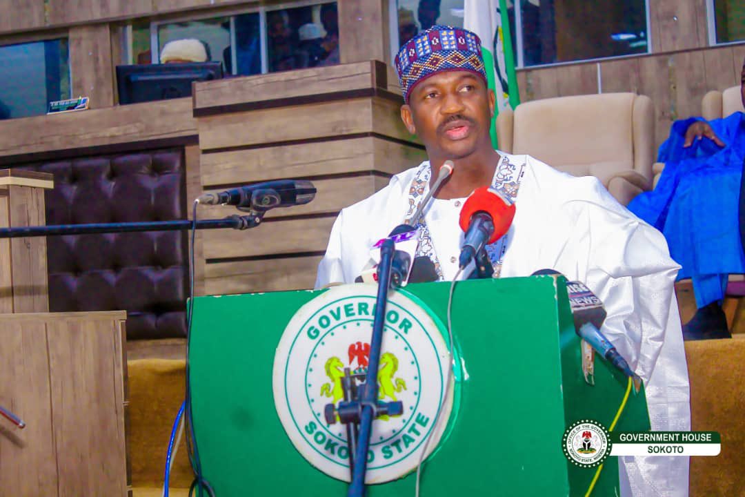 Ahmedaliyuskt's tweet photo. I was delighted to present the 2025 fiscal year budget, titled “Transformational and Infrastructural Budget,” before the Sokoto State House of Assembly.

The budget sums up to Five hundred and twenty-six billion, eight hundred and eighty-two million, one hundred and forty-two thousand, four hundred eighty-four Naira and thirty nine Kobo (N526,882,142,484.39) and aims to promote continued growth, transformation, and prosperity in the state.

This budget will address key issues outlined in the nine priority areas of our administration: Security, Religious Affairs, Education, Healthcare, Agriculture, Water Supply, Empowerment, Economy, and Local Government Autonomy.

Additionally, we have approved a minimum wage of N70,000 for the vibrant workforce of our state.

Together, we will continue to deliver the dividends of democracy and good governance to the people of Sokoto State. -AAS