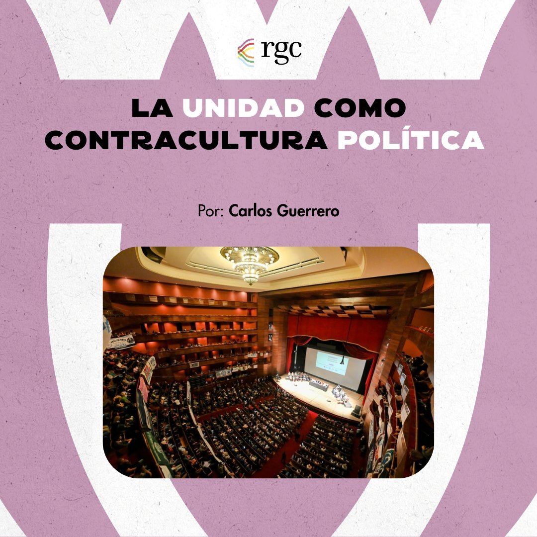 Compartimos el artículo que Carlos Guerrero escribió para el especial de la Revista Gestión Cultural "Trabajadores organizados y gestión cultural. La experiencia Argentina." coordinado por Federico Escribal, lo lees en: rgcediciones.com.ar/la-unidad-como….