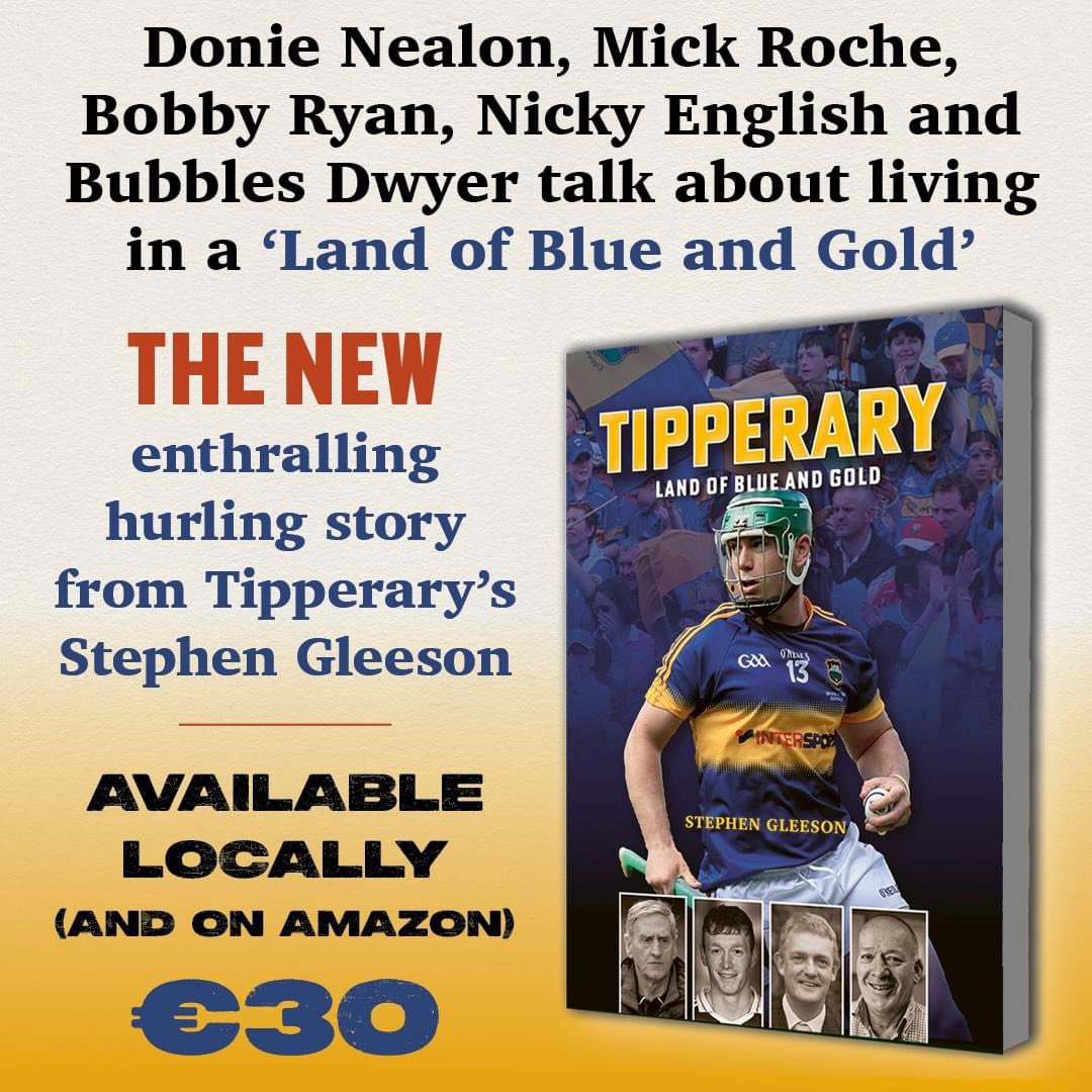 camogietipp's tweet photo. News-📢📖 Tipperary land of blue and gold, It features Kevin Hanly in the supporters chapter who is part of the Tipp Camogie PR group!! @StephenGleeson_ 

#GAA #Tipp #Book 🔵🟡📚 https://t.co/vXlT0tSn1l
