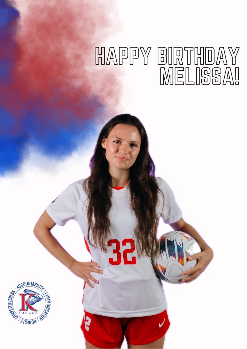 Help us wish freshman-defender Melissa one giant HAPPY BIRTHDAY! Mel, here’s to a great year 🥳 🎂 
#KingPride #OneStorm #HBD