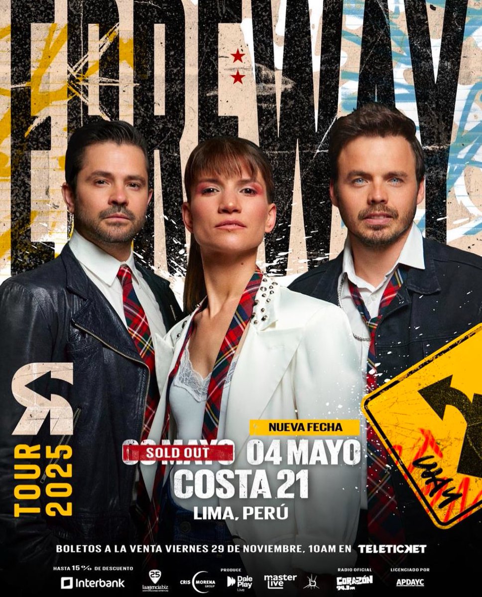 😱✨ Nueva Fecha Lima Perú <a href="/errewaytour/">Erreway Tour</a> Esto es impresionante!!! Muchas gracias! Estamos gratamente sorprendidos y honrados! Gracias gracias siempre por lo q han logrado! Es de ustedes y estamos felices!! 🤟🏼🙌🏼✨✨✨