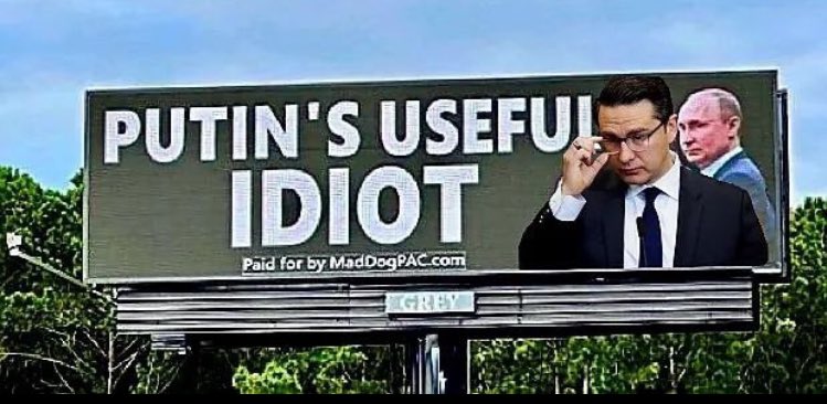 Who is Pierre PoiLIEvre, you ask

He's the guy who cheated with India's &amp; China's help

He's the guy who is spreading disinformation, LIES, &amp; Conspiracy Theories with Russia's help

He's the guy who can't get a security clearance... Now you know why

Pierre PoiLIEvre must resign
