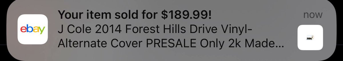 FNFcommunity_'s tweet photo. J Cole dropped today 🔥

We bought for $46 ✅
We sold for $189.99 💸

Vinyl Kings 👑 https://t.co/kwnGxGAUZW