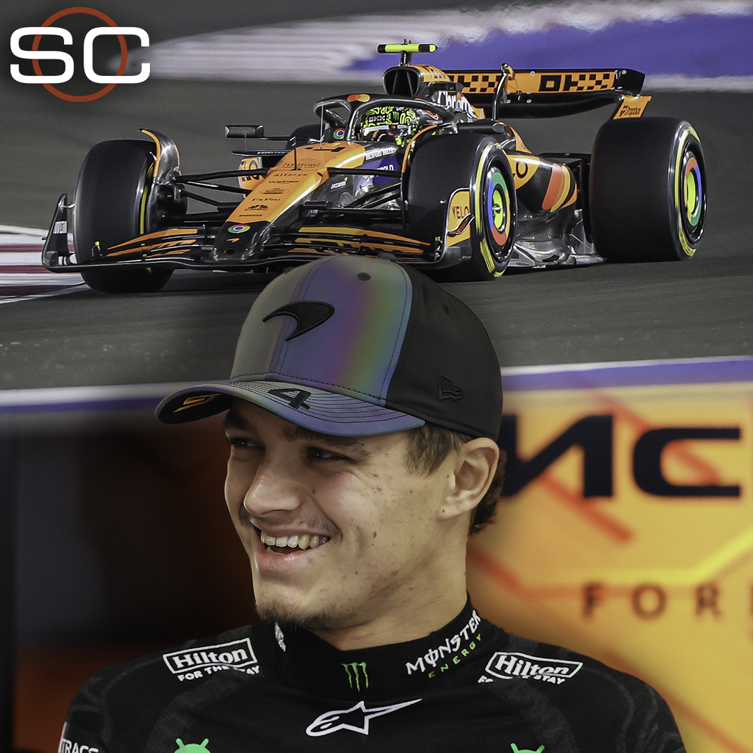 🏁 ¡¡NORRIS SE QUEDÓ CON LA POLE PARA LA CARRERA SPRINT EN LUSAIL!!

🔥 Lando se terminó imponiendo en la SQ3 con un tiempo de 1:21.012

📌 2° Russell y 3° Piastri

🏆 El tetracampeón, Verstappen, partirá desde el 6° lugar

🇦🇷 ¿Franco Colapinto? ¡20°!

📺 #QatarGP | Toda la