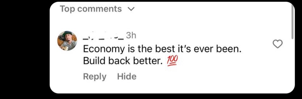 Is the current US economy the
"Best it's ever been?"
What do you think?🤔