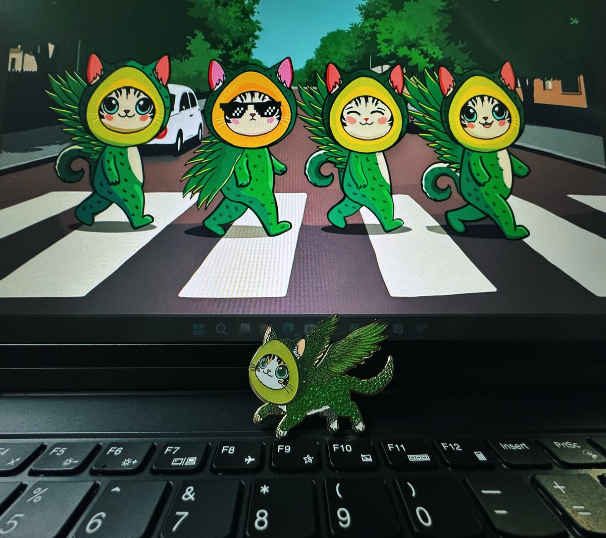0xLevelle_'s tweet photo. @FlyingAvoCats #FacThread
$FAC, first token by @grok. Combining avocado's roundness and cat's cuteness, it creates an alluring image. Roaming the digital world, it spreads endless joy. With unique charm, it attracts love. Undoubtedly, more will continuously fall for it. https://t.co/WnY4IsgOGO