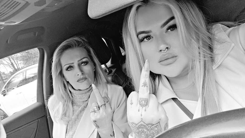 Cute shopping trip booked next Friday. Me &amp; my mam! We are going to have so much fun doubling up on him! What a lucky slave.