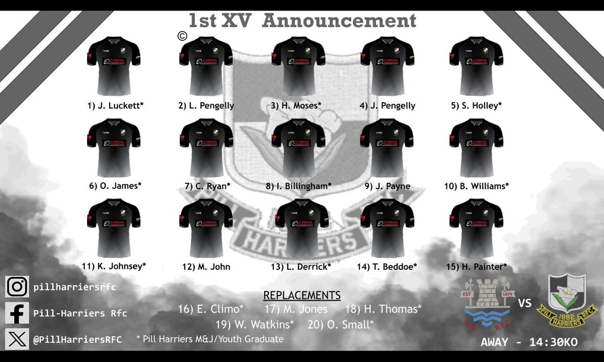 PillHarriersRFC's tweet photo. 20 strong travelling to Usk RFC tomorrow🖤 Bus leaves 12:30 - come and support the boys🍻🖤 #UTH https://t.co/sH4BBZPCth
