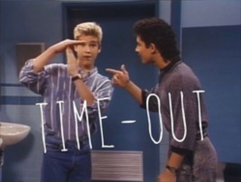 Eberflus needed a bit more Zach Morris in him