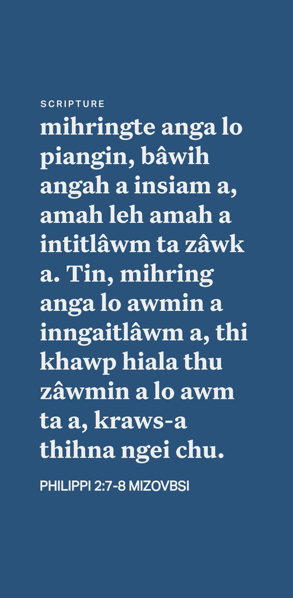 Mizo Bible tweet media