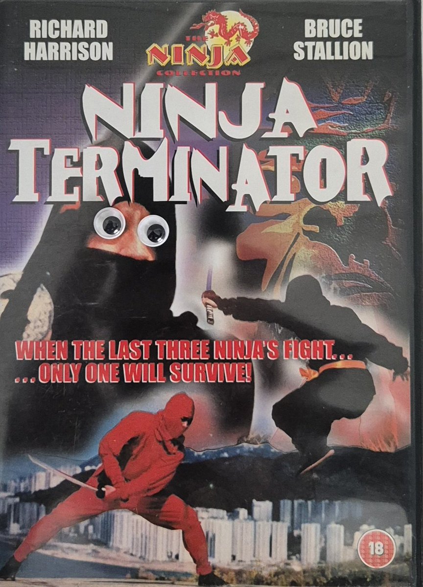 BadMovieCult's tweet photo. 🥷🏻New Podcast Episode🥷🏻
We end #ninjanovember with this slice n splice classic from Godfrey Ho!
Some beautiful nonsense is happening & only Harry the Ninja can stop it!
https://t.co/eHVOCEG6FN
#ninjaterminator #godfreyho #ninjamovie
#80saction #richardharrison #moviepodcast https://t.co/2ATRnvDLGQ