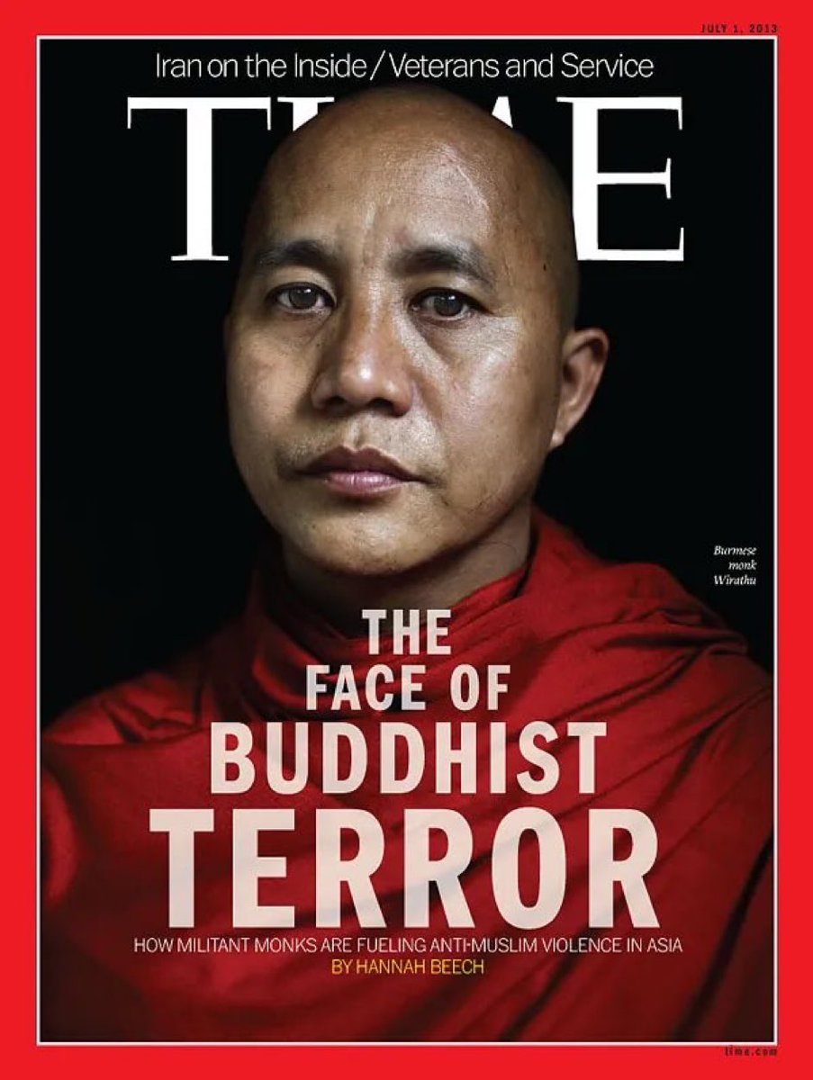 BesuraTaansane's tweet photo. Shame on you @TIME ! You have no guts to call out @Yunus_Centre for the Hindu Genocide in Bangladesh but you falsely abuse and accuse a monk who was only resisting the Rohingya terr#rists https://t.co/8VAJHpjlc4