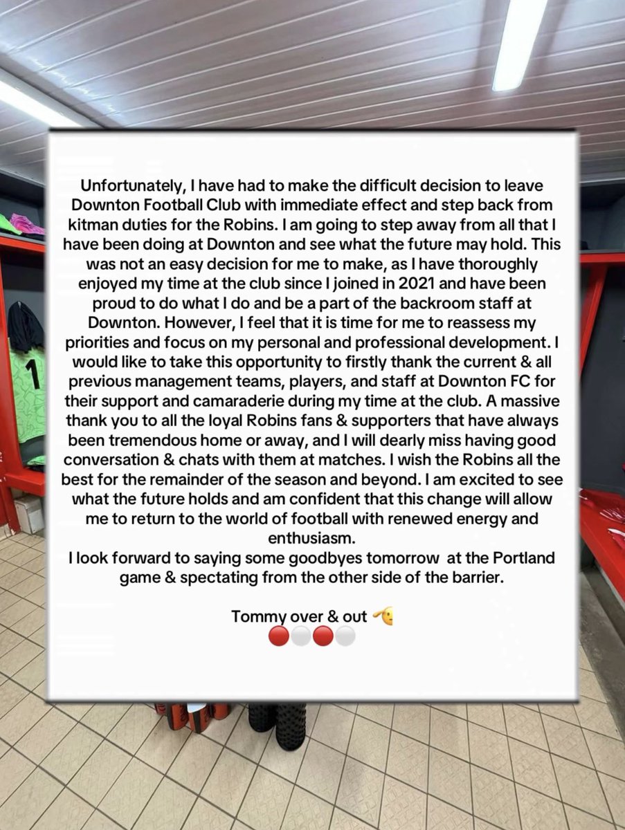 kitmancrowley1's tweet photo. Statement from me tonight 🖊️ https://t.co/k1bAo3tdI5