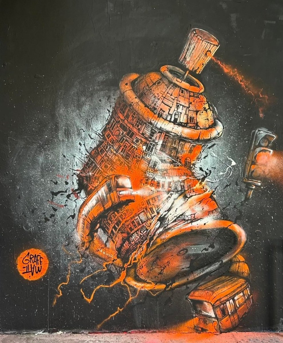 nouatre's tweet photo. #streetart. #urbanart. #mural
By : GraffMatt ( Matthieu Lainé ) https://t.co/DG1vvYajQn
