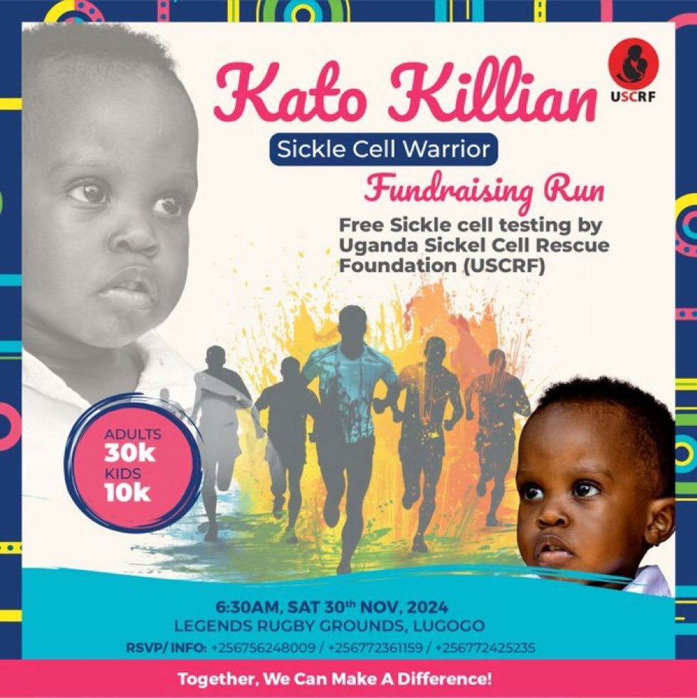 1bigsqui's tweet photo. One run, one purpose: to give Kato a fighting chance! 💪 Be part of the #RunForKato tomorrow at Legends Rugby Grounds. Every step counts. 

🎟️ Tickets available here: https://t.co/Al1CBWU9ZS https://t.co/UApKVPC62Y