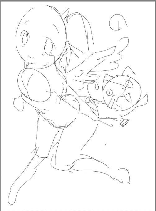 スプリント予選を見ながらラフラフ 