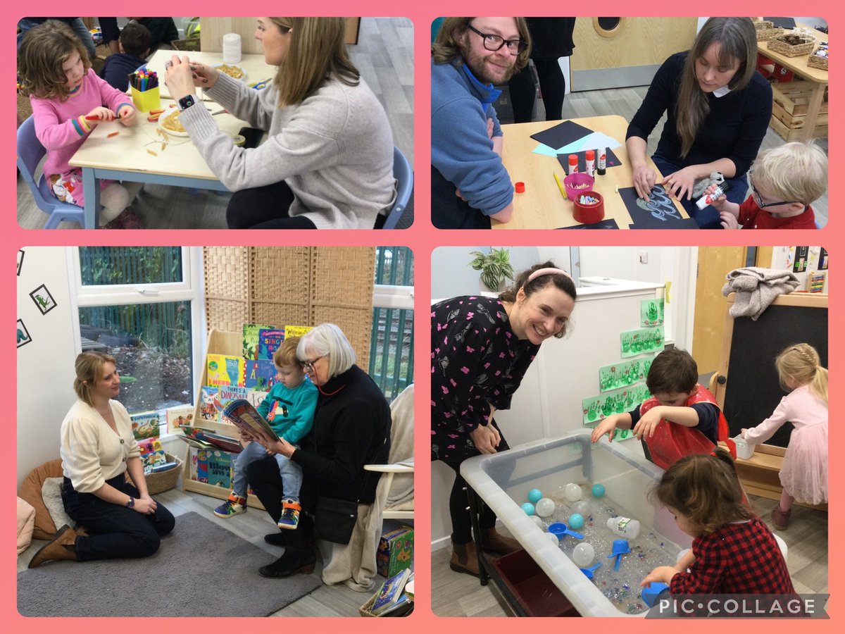 🌟Nursery🌟
Intent: Challenge &amp; Character 
We held a lovely Stay and Play session today with our families. The children loved playing with their grown ups and showing them their new skills in our phonics session. Thank you to everyone who was able to join us.