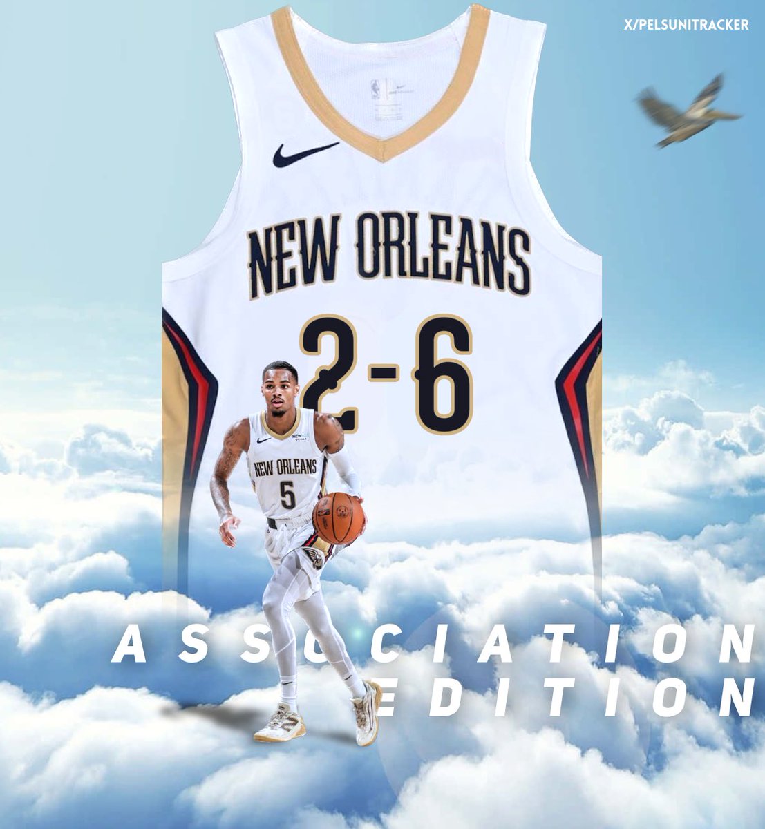 🚨GAMEDAY🚨 

In just a few hours the Pelicans are set to play the Grizzlies at Memphis in their fourth NBA Cup game @ 4 PM CST. They’ll be wearing their white Association uniforms for the last time this month.

It’ll be Murray’s first time wearing these in the regular season!⚪️