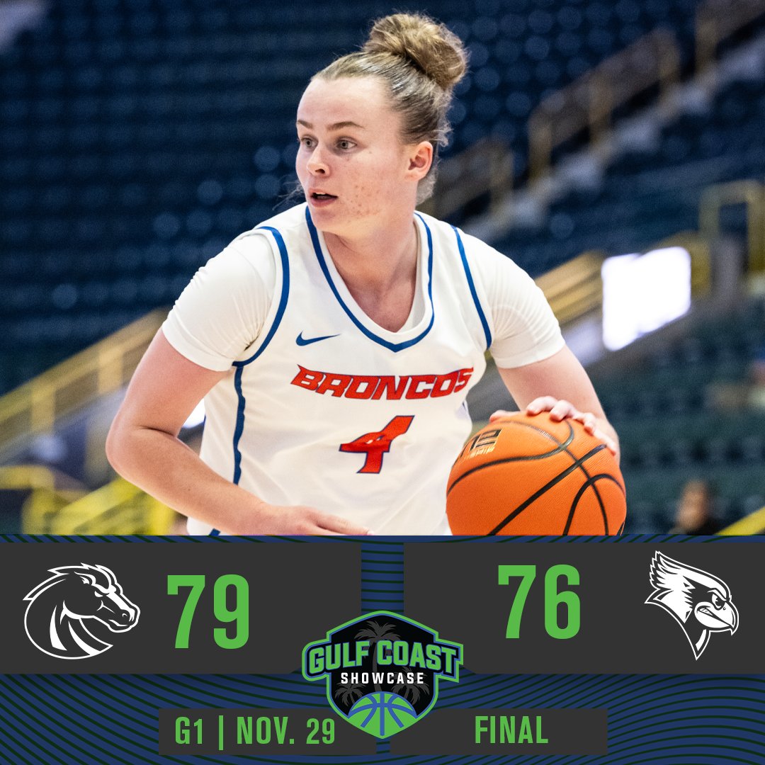 Gulf Coast Showcase (@gcshowcase) on Twitter photo FINAL | GAME 1
<a href="/BroncoSportsWBB/">Boise State Womenโs Basketball</a> outlasted Illinois State in a close opening game on Day 1 of the Women's #GCShowcase! FINAL | GAME 1
<a href="/BroncoSportsWBB/">Boise State Womenโs Basketball</a> outlasted Illinois State in a close opening game on Day 1 of the Women's #GCShowcase!