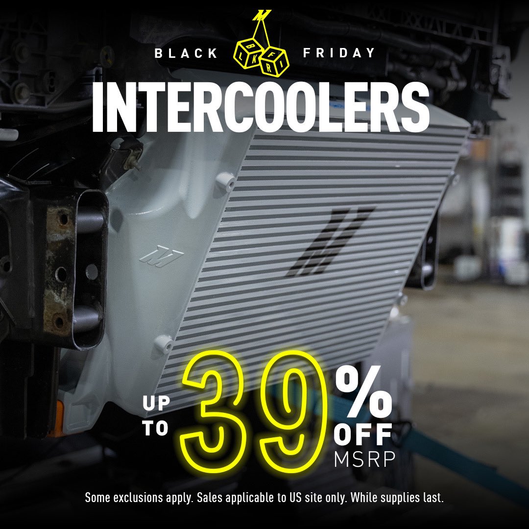 Mishimoto (@mishimoto) on Twitter photo Save up to 39% off MSRP on Intercoolers today!
mishimoto.com/automotive/int… Save up to 39% off MSRP on Intercoolers today!
mishimoto.com/automotive/int…