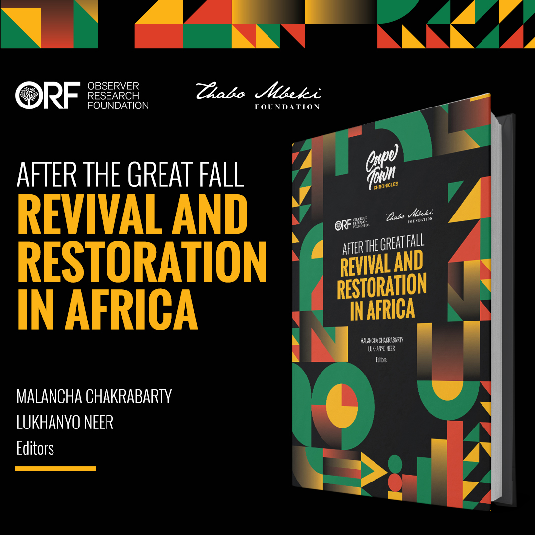#ReadWithUs as we spotlight Africa's most crucial challenges and attempt to chart a roadmap for a developed, secure, and sustainable future for the continent.

We are delighted to have presented the second volume of Cape Town Chronicles, "After the Great Fall: Revival and