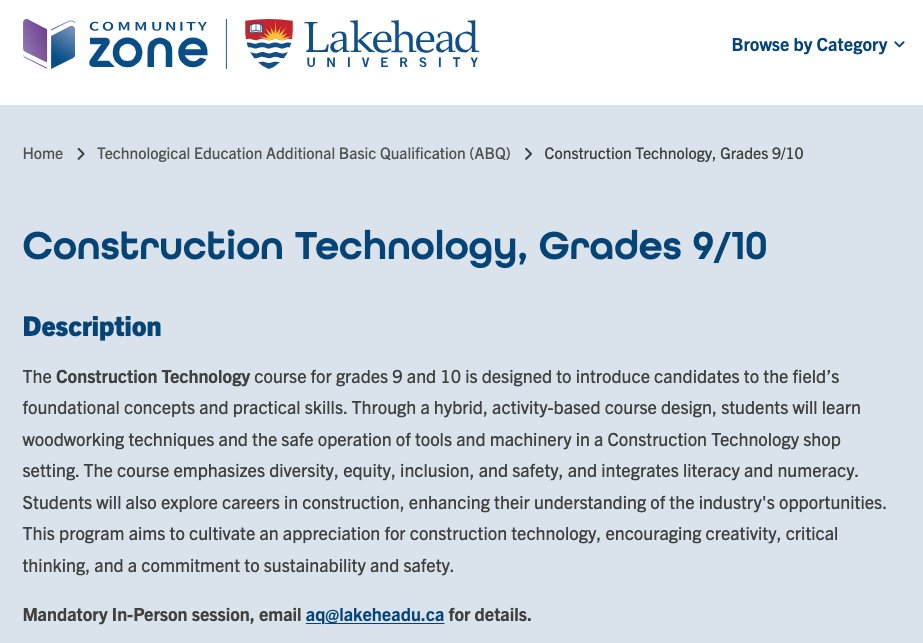 Lakehead University AQs tweet media