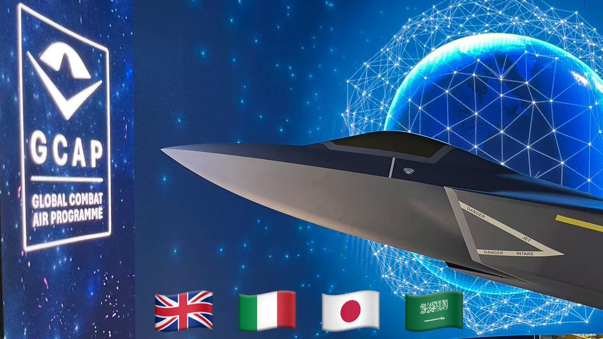 ALQUAiZ's tweet image. #البرنامج_العالمي_للقتال_الجوي 
#GCAP
لتصنيع الجيل السادس من الطائرات الشبحية المقاتلة
قال وزير الخارجية الإيطالي #أنتونيو_تاجاني أعتقد أن #السعودية ستنضم للاتفاق الثلاثي GCAP