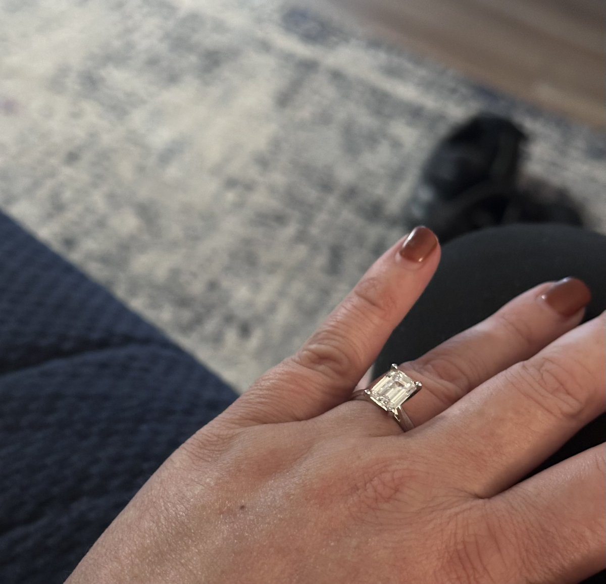 Thanksgiving Eve gave me a new title…. Fiancé! I hope everyone had a great Thanksgiving and gets to spend time with those that you love. 💜🥰💍