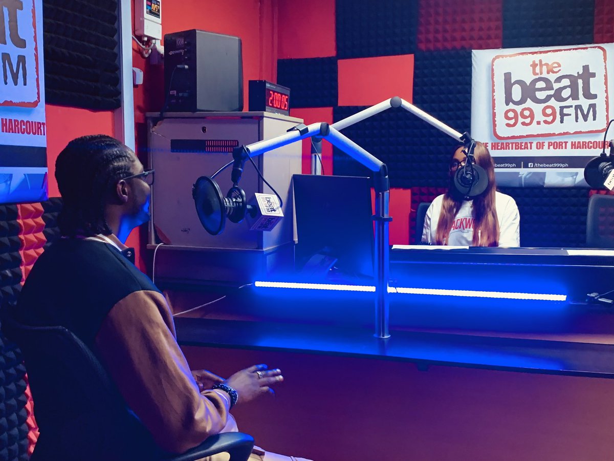 ELAWizziee's tweet photo. Had an amazing time Live on air with @cassyy_george
Great vibes, great conversation, and lots of fun.
Big thanks to the @thebeat999ph team for having me and my team.
Keep streaming ‘Blessings’. Link in bio
#ELAWizziee #RadioVibes #OnAirExperience #InterviewSession https://t.co/LLh2daPQra
