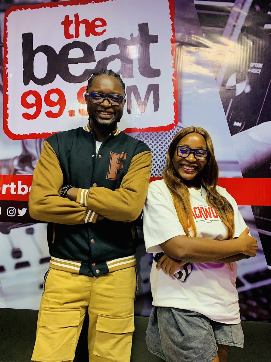 ELAWizziee's tweet photo. Had an amazing time Live on air with @cassyy_george
Great vibes, great conversation, and lots of fun.
Big thanks to the @thebeat999ph team for having me and my team.
Keep streaming ‘Blessings’. Link in bio
#ELAWizziee #RadioVibes #OnAirExperience #InterviewSession https://t.co/LLh2daPQra