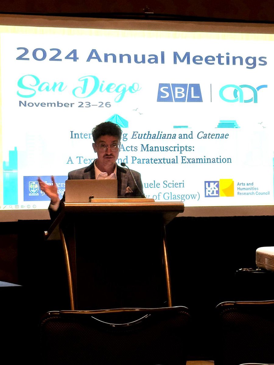 Late pic of my second paper at #SBL2024