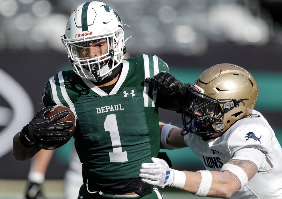 lqdsportsshore's tweet photo. Views from MetLife Stadium @MetLifeStadium 

@PopeJohnLionsFB vs @depaulcatholicfootball

DePaul comes away with a Non Public B state title with a 33-21 victory in a well played game by both teams. ✌️ 

Photo Credit: Luis Torres https://t.co/iqN3b7Fpkh