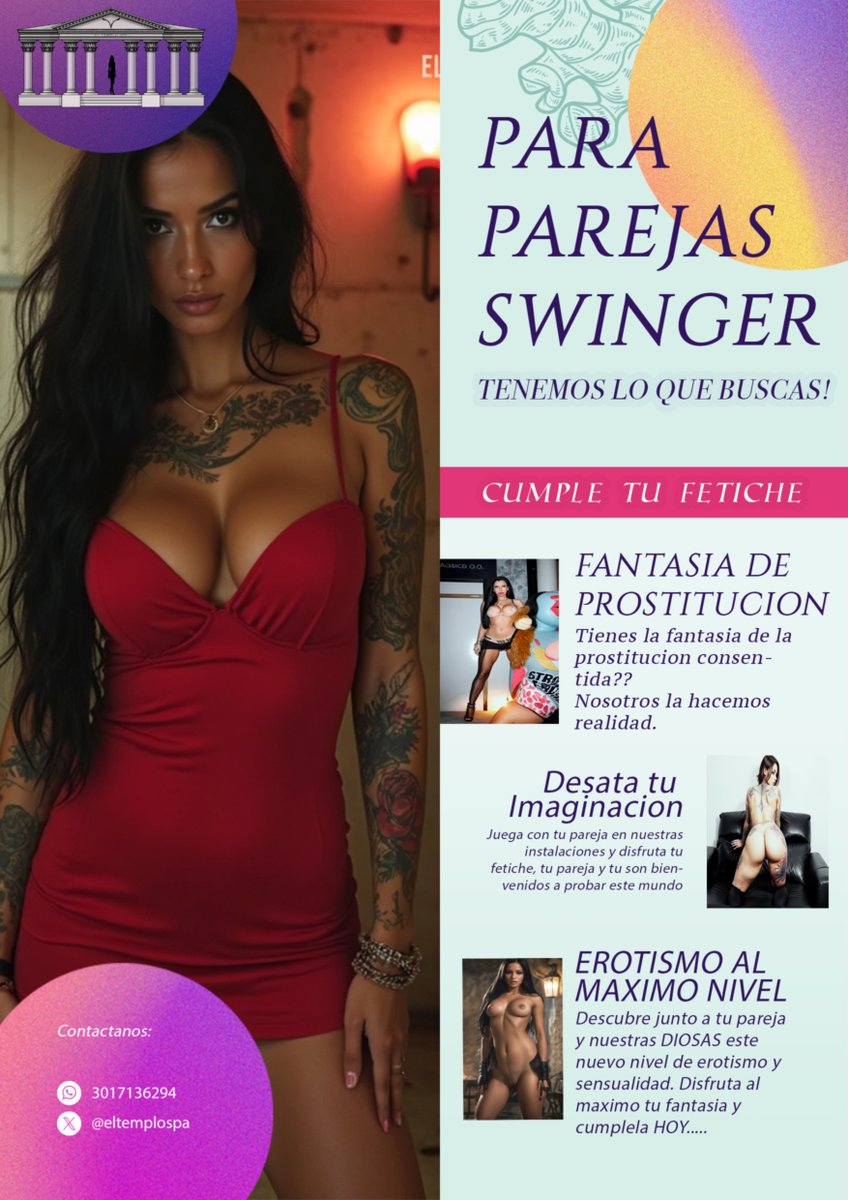 eltemplospa's tweet photo. Ampliamos nuestros servicios a las PAREJAS SWINGER que nos estan pidiendo nuestras asesoria para cumplir sus fantasias. Contactanos para mas informacion. https://t.co/e4fW3We8t3 https://t.co/O2sJ0iKoFf