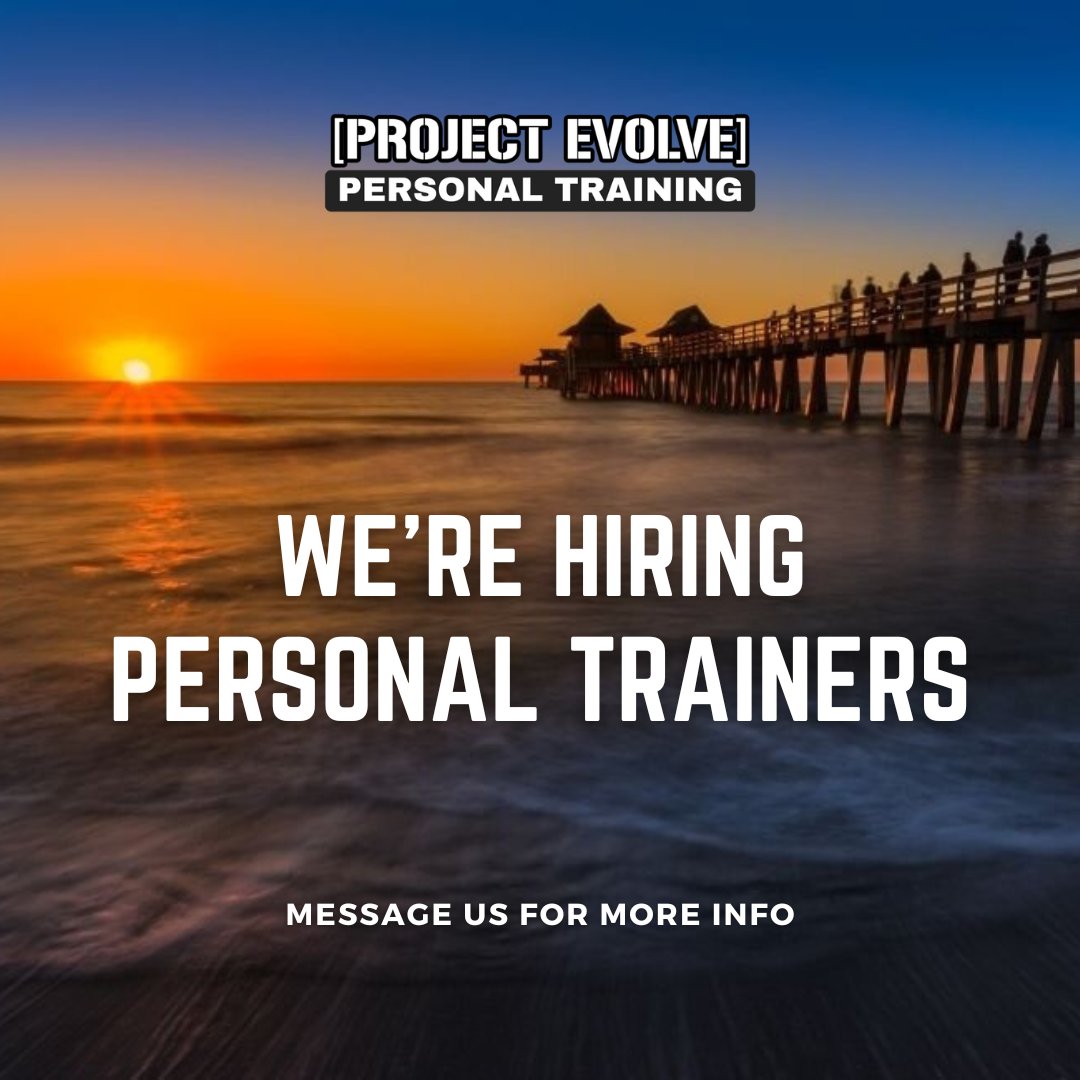 projectevolve_'s tweet photo. 🚨 Ready to Build a Rockstar Career in Personal Training? 🚨

Join Naples’ #1 Personal Training Team at Project Evolve! 💪

https://t.co/G4Pa1CGxhC https://t.co/66X6pa99SG