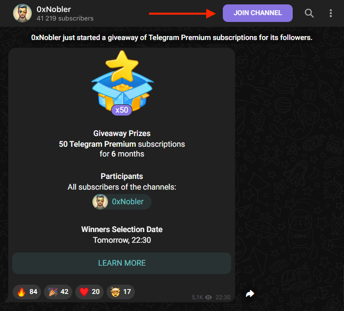 That's a wrap for now!

I'll share even more 100x under-the-radar gems in my TG.

Join my telegram channel for free giveaways, insider calls and exclusive alpha content → t.me/CryptoNobler