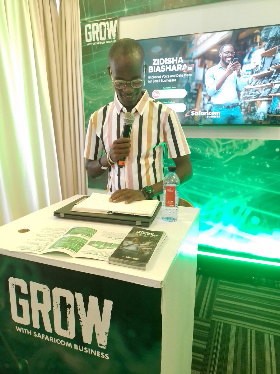 KaseraGeofrey's tweet photo. #GrowWithSafaricomBusiness #SambazaFurahaNaSafaricom
#GreaterWesternEdition https://t.co/nXyFOy5THY