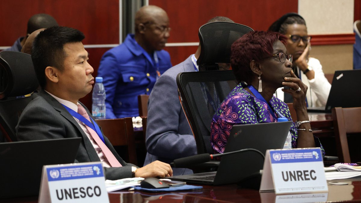 UNOCA_NEWS's tweet photo. #UNSAC58 : les Rep. spéciaux/Chefs de l’@UN_UNOWAS &amp; de la @MONUSCO ainsi que le Représentant spécial adj. @UN_CAR, le Chef de bureau adj. @UNOAU_  &amp; la Directrice Affaires politiques de @un_greatlakes ont participé à la session ministérielle tout coe +sieurs experts de l’@ONU_fr https://t.co/1c3RxMzNuP