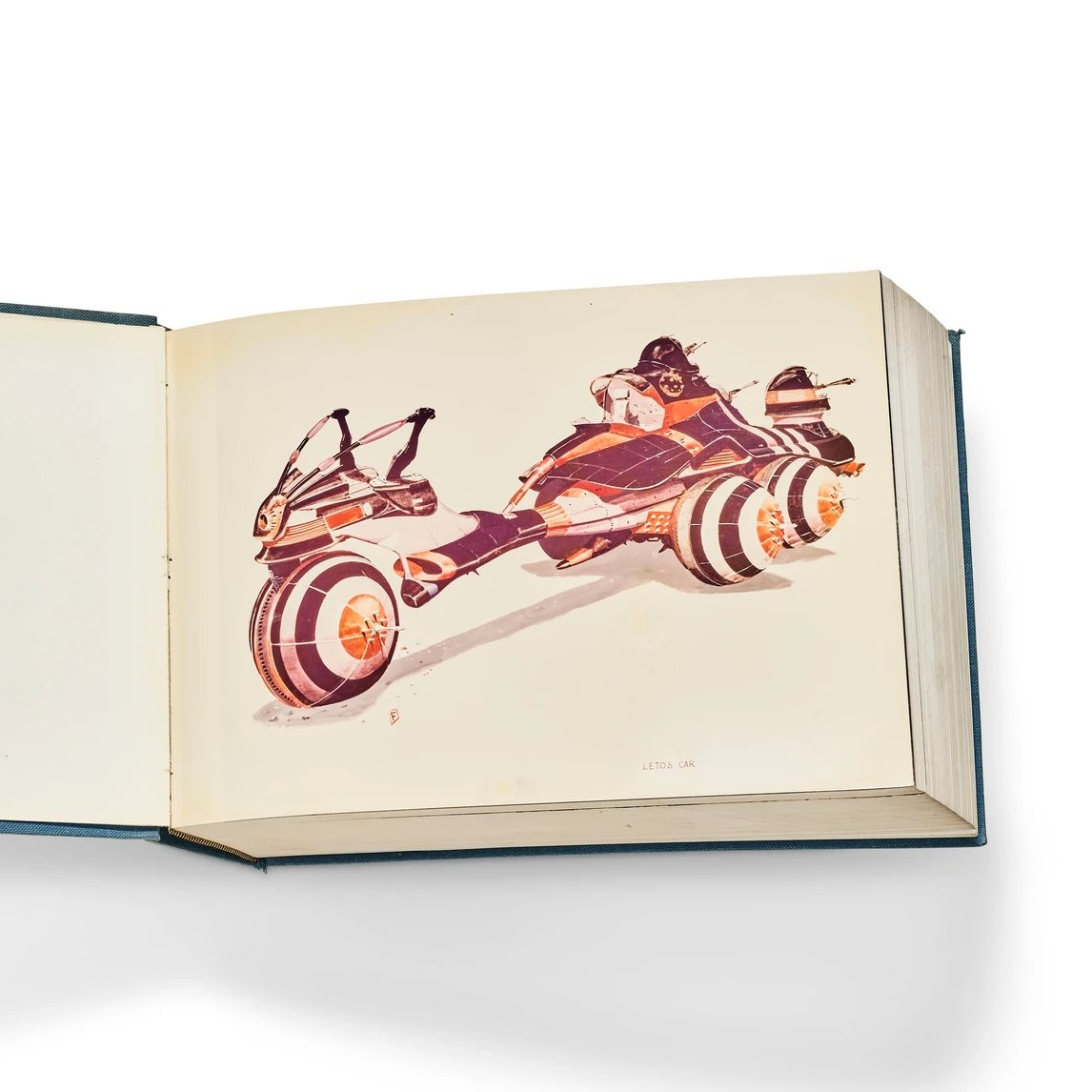 SecretsOfDune's tweet photo. It looks like another Jodorowsky's Dune Bible has appeared. This copy is numbered 4. the last copy to be sold was numbered 5. Bids start at $280,000. https://t.co/a2Ah3ihUOH https://t.co/NfJSiwXK4E