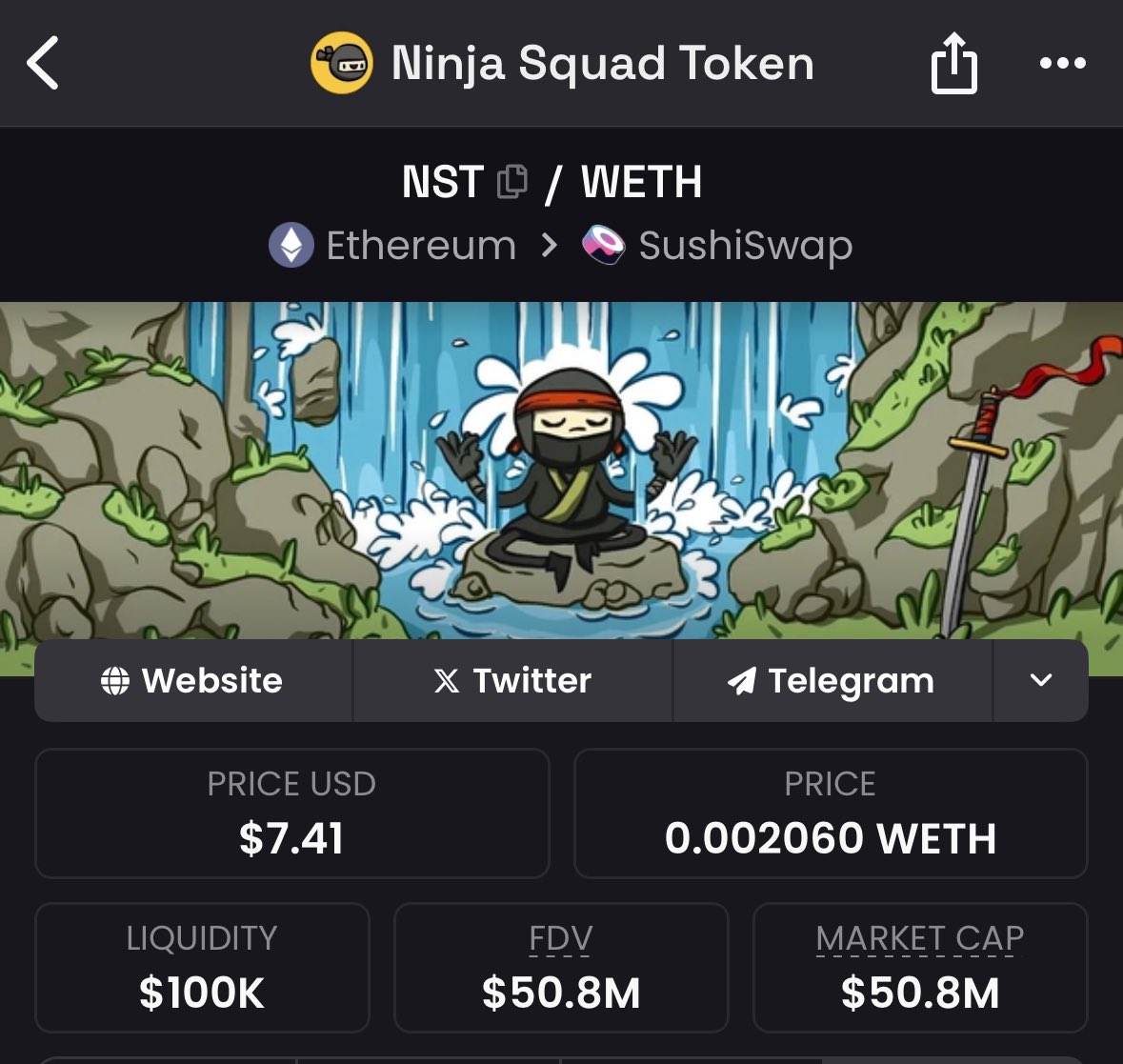 Bu grafiği paylaştığım gün bana falan filan yapanlar şimdi gizlice arka odalarda tırnaklarını yiyerek ağlıyor… Ağlamaya devam edin; $NST 7.40 😉

NINJAS MADE IT 

!poof