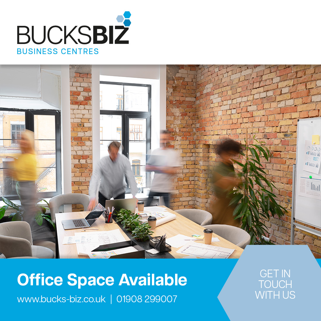 All our Office and Office Flex Spaces feature:

🤝 24 hour access
🤝 Free parking
🤝 Reception services (where applicable)
🤝 Discounted Telephone (Optional)

And so much more!

Contact us to find your next office space:

☎️ 01908 29907
💻 bucks-biz.co.uk