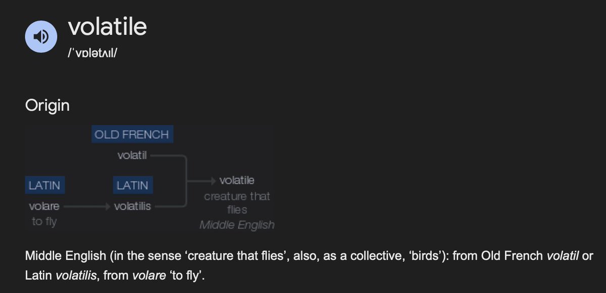 Listening to <a href="/TheStalwart/">Joe Weisenthal</a> and <a href="/tracyalloway/">Tracy Alloway</a> explain that the price of wings is the most volatile out of all parts of the chicken and... yeah that tracks.