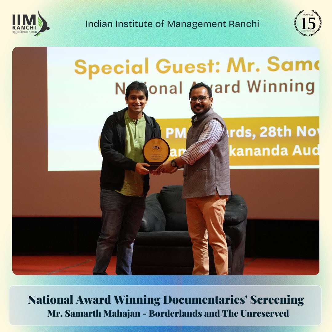 IIM Ranchi tweet media