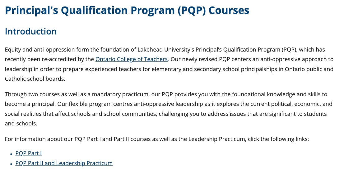 Lakehead University AQs tweet media
