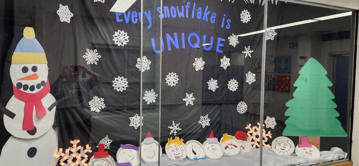Thanks to Ms. Tiaran, Esther and Alana for creating a beautiful showcase! <a href="/StPeterOCSB/">St. Peter High School</a>
