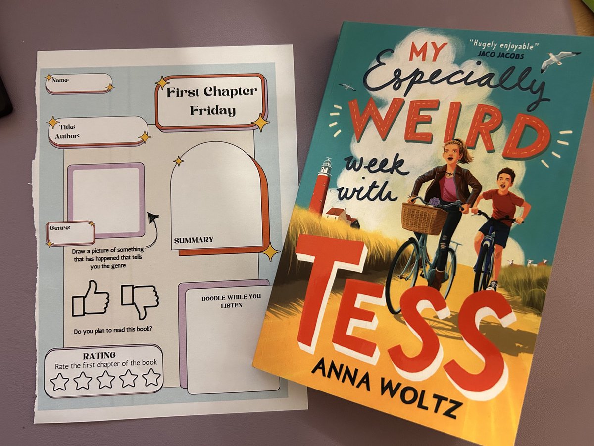 MissSinclairEng's tweet photo. A lovely #FirstChapterFriday with S1 today as we started our new tradition of reading the first chapter of a different book each Friday.
All about promoting reading for pleasure and encouraging them to try books they might otherwise skip past! 📚💙 https://t.co/BqWS78Lwgf